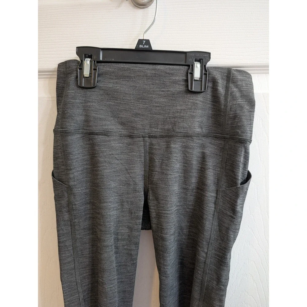 Lululemon Pace Rival Mid Rise‎ Crop Leggings  Pockets Luxtreme 26Wx31L - Size 4